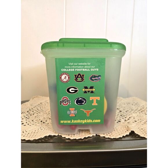 Kaskey Kids Football Game Play Set Preowned Vintage 2002 Full Set - Picture 3 of 5